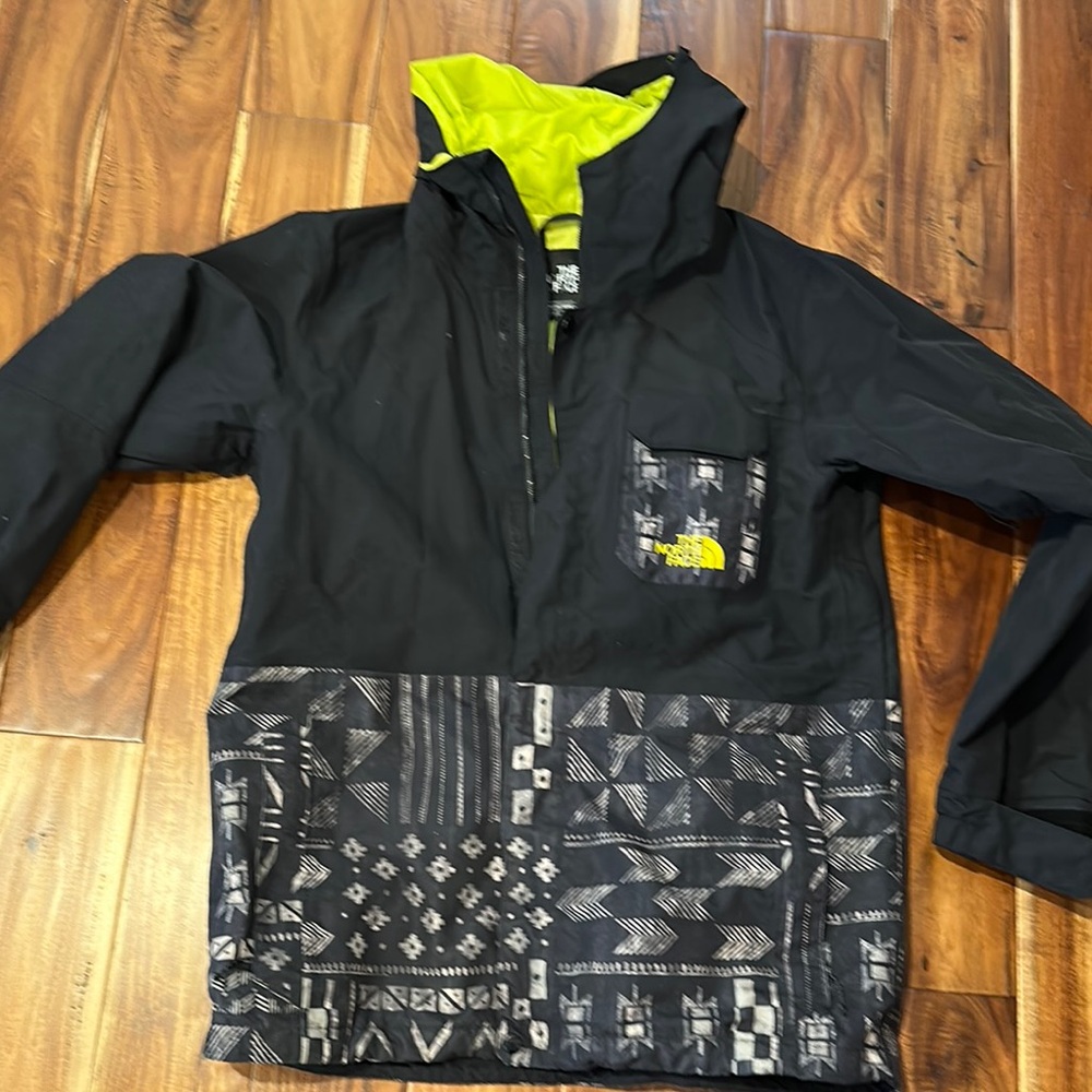 The North Face Black and Yellow Jacket